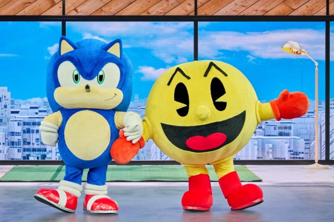 Sonic, Pac-Man